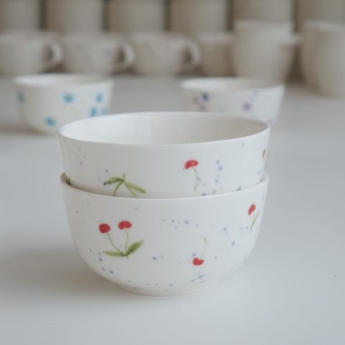 Miseczka 300ml wisienki