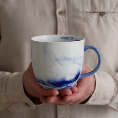 II GATUNEK Kubek 500ml INK kobaltowy 