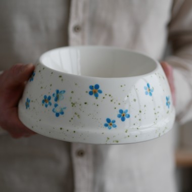 II GATUNEK Miska dla psa niezapominajki 