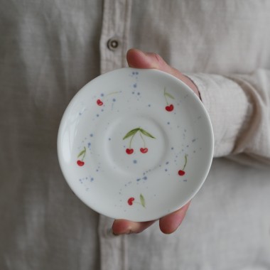 Talerzyk wisienki (do kubka 220 lub 250ml) 